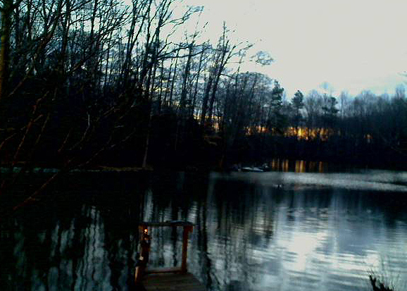 Morning at the lake