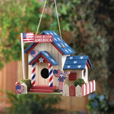 Patriotic Birdhouse