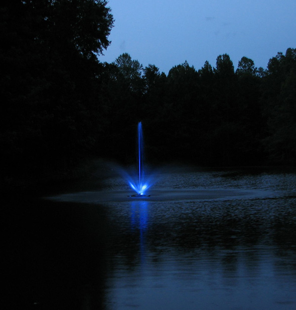 Fountain - Evening