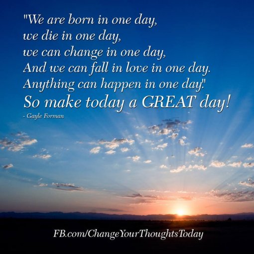 Make it a great day image.