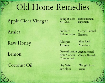More home and natural remedies