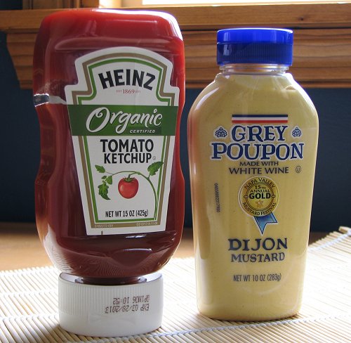 Condiments in question...