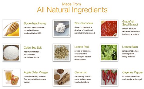 Natural ingredients - good for you!