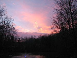 Winter Sky - North Carolina